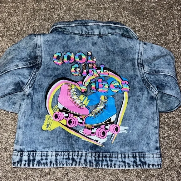 Super Cute denim toddler jacket - Picture 3 of 3